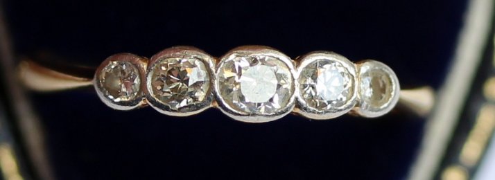 5 Stone Diamond Ring