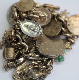 Silver Charm Bracelet